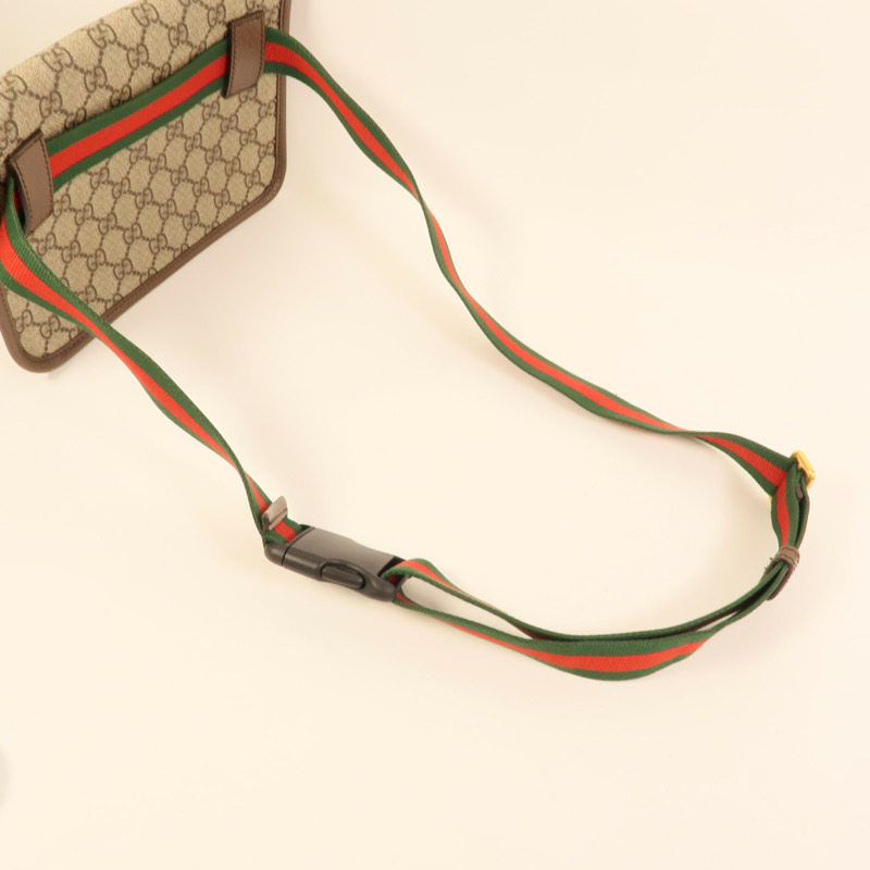 GUCCI 塗層帆布Neo Vintage GG Supreme Belt Bag腰包-5