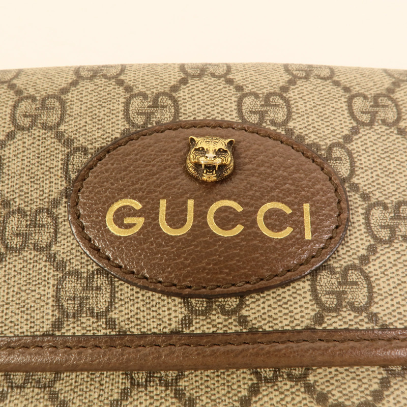 GUCCI 塗層帆布Neo Vintage GG Supreme Belt Bag腰包-6