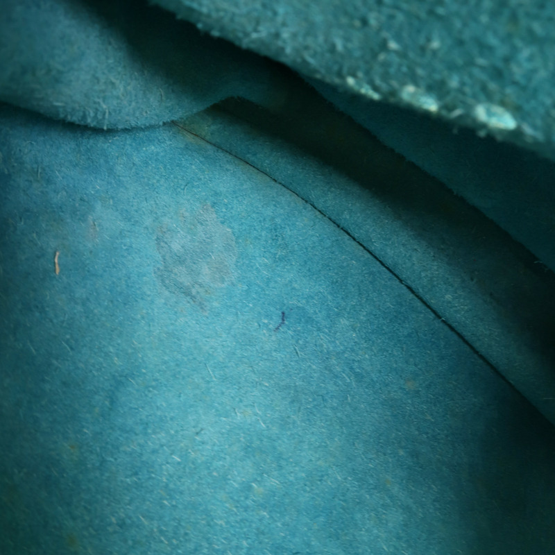HERMES Clemence皮革Evelyne GM肩背袋Turquoise-16