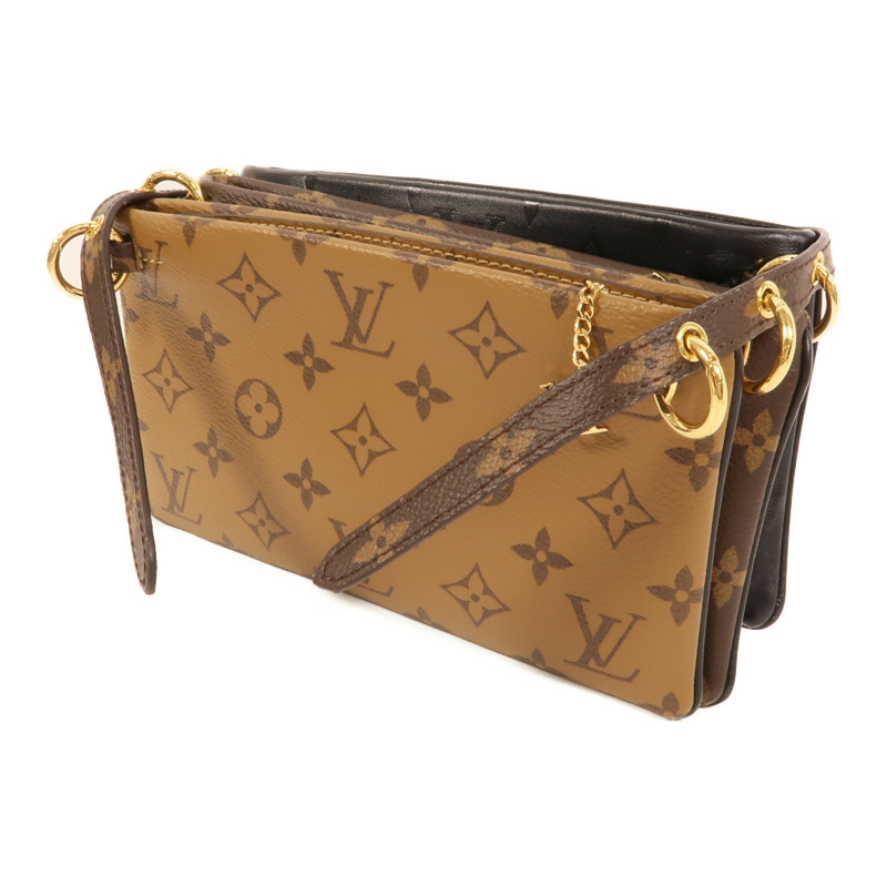 LOUIS VUITTON Mono-Reverse Pochette LV3肩背袋-2