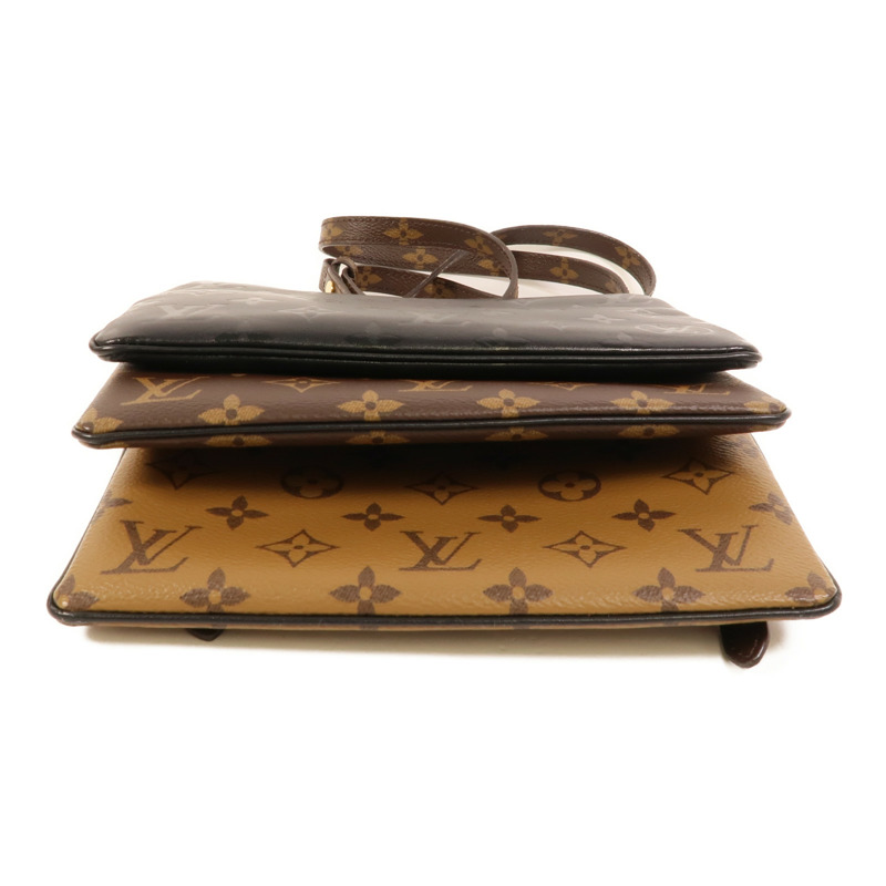 LOUIS VUITTON Mono-Reverse Pochette LV3肩背袋-3