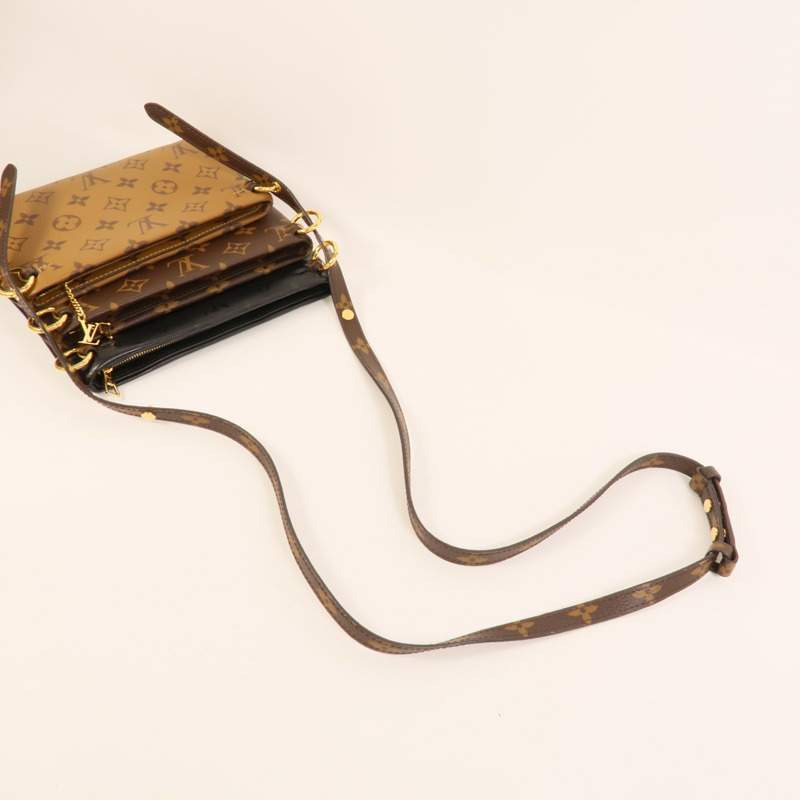 LOUIS VUITTON Mono-Reverse Pochette LV3肩背袋-4