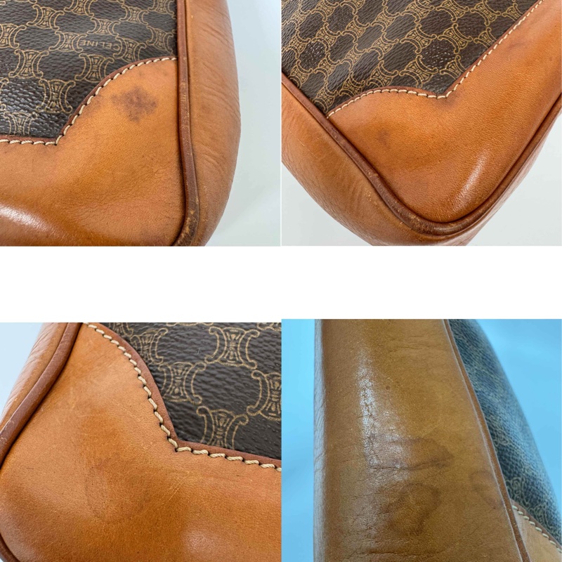 【赫蒂國際精品】Celine 賽琳 Macadam 系列 單肩包 vintage-7