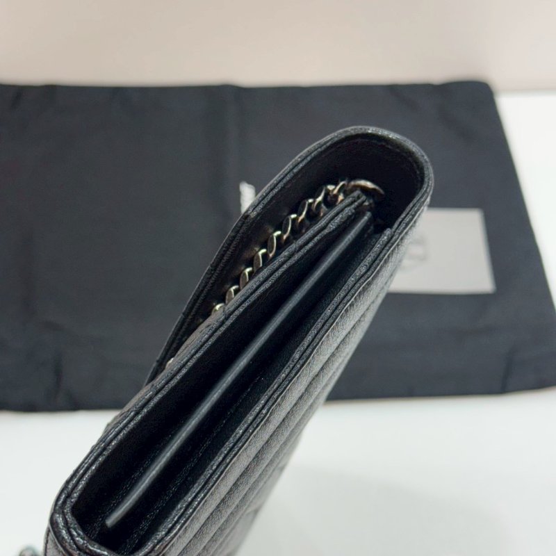 YSL 斜背包/側背包/鍊包/WOC 85成新-18