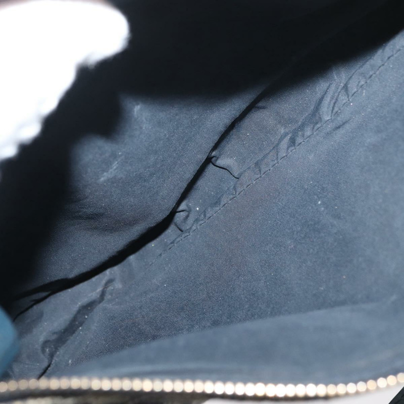 【日本直送】Christian Dior Trotter帆布配件包 海軍藍 銀色 正品 mr2399A-10