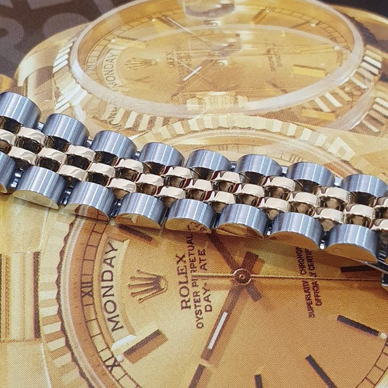 【大眾名錶】ROLEX勞力士69173 Datejust 蠔式女錶 太陽圈 漸層藍十鑽面盤 錶徑26mm 自動上鍊 18K金及不鏽鋼 B1287-7