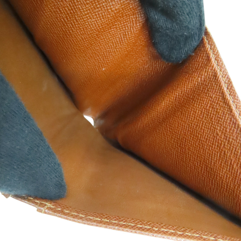 棕色 原花帆布 雙折短夾 M60883【LOUIS VUITTON LV 路易威登】 M60883-3