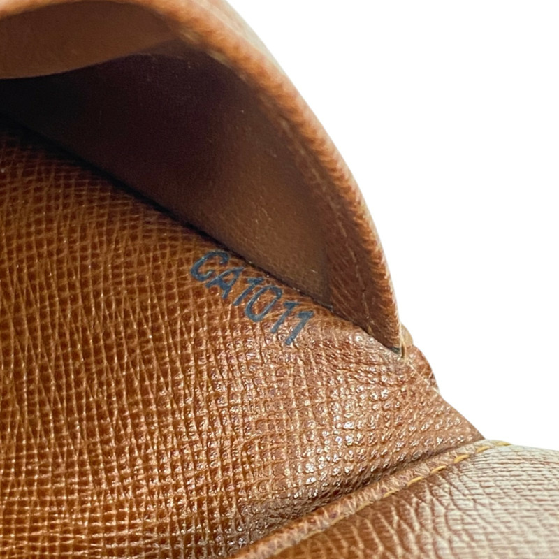 棕色 原花帆布 雙折短夾 M60883【LOUIS VUITTON LV 路易威登】 M60883-6