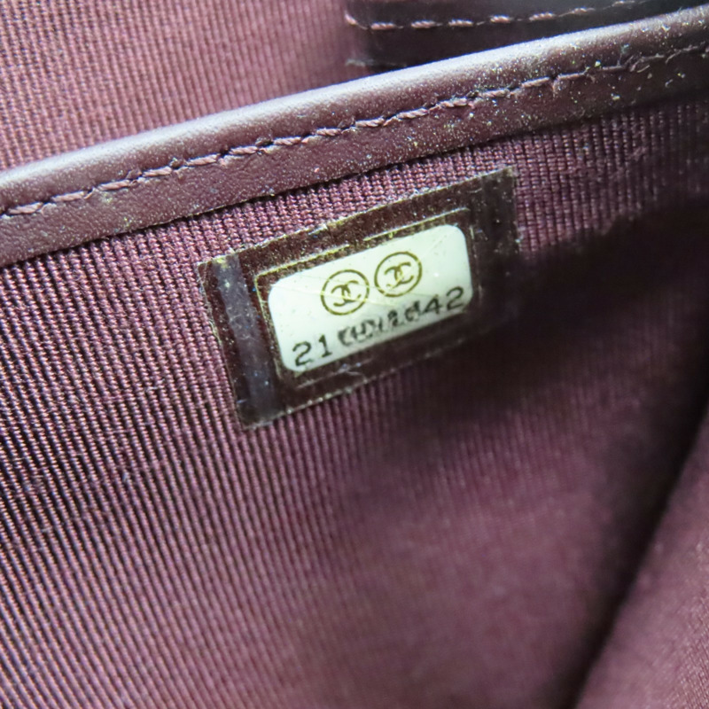 黑色 荔枝紋 牛皮 拉鏈長夾 A50097 (無卡)【CHANEL 香奈兒】 A50097-6