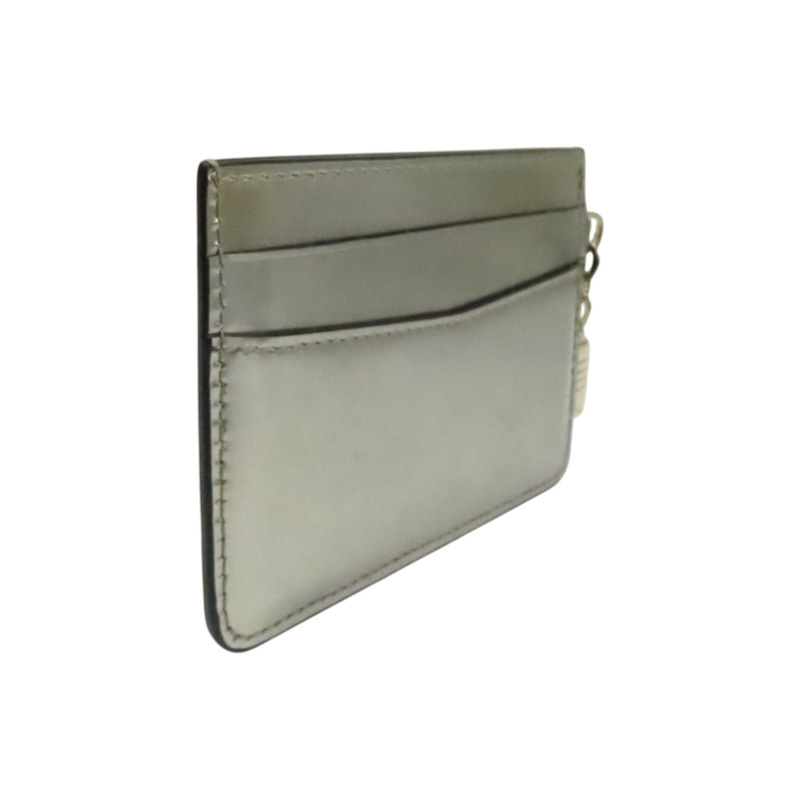 銀色 牛皮 Serpenti Forever Cardholder 卡夾 名片夾【BVLGARI 寶格麗】-1