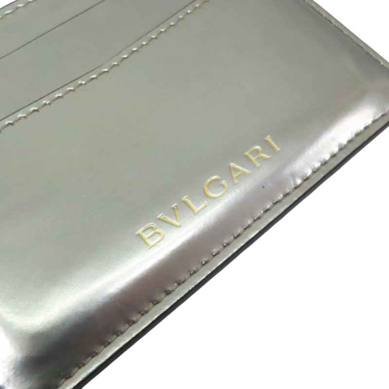 銀色 牛皮 Serpenti Forever Cardholder 卡夾 名片夾【BVLGARI 寶格麗】-4