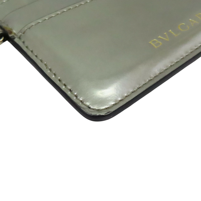 銀色 牛皮 Serpenti Forever Cardholder 卡夾 名片夾【BVLGARI 寶格麗】-5