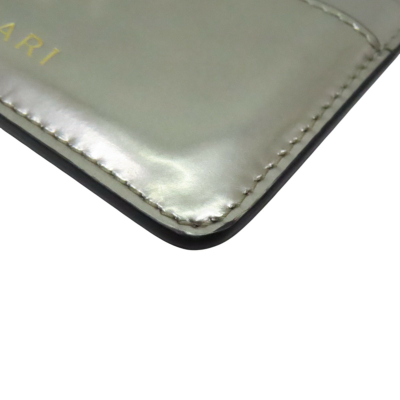 銀色 牛皮 Serpenti Forever Cardholder 卡夾 名片夾【BVLGARI 寶格麗】-6