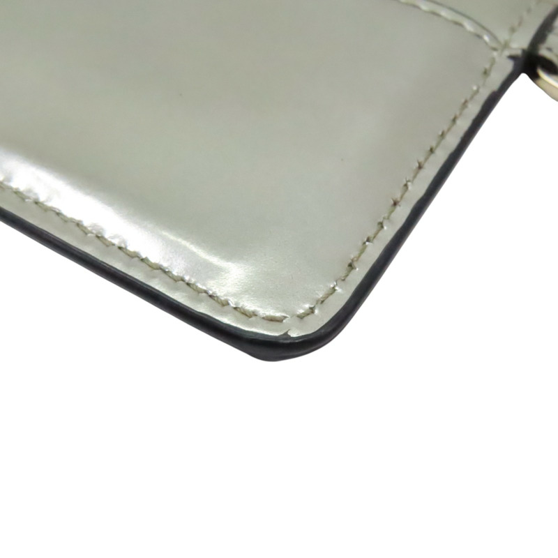 銀色 牛皮 Serpenti Forever Cardholder 卡夾 名片夾【BVLGARI 寶格麗】-7