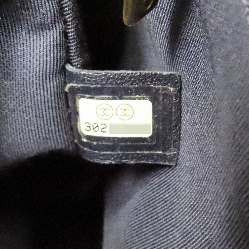 藍色 羊皮 19口蓋包 鍊帶肩背包【CHANEL 香奈兒】 AS1161-5