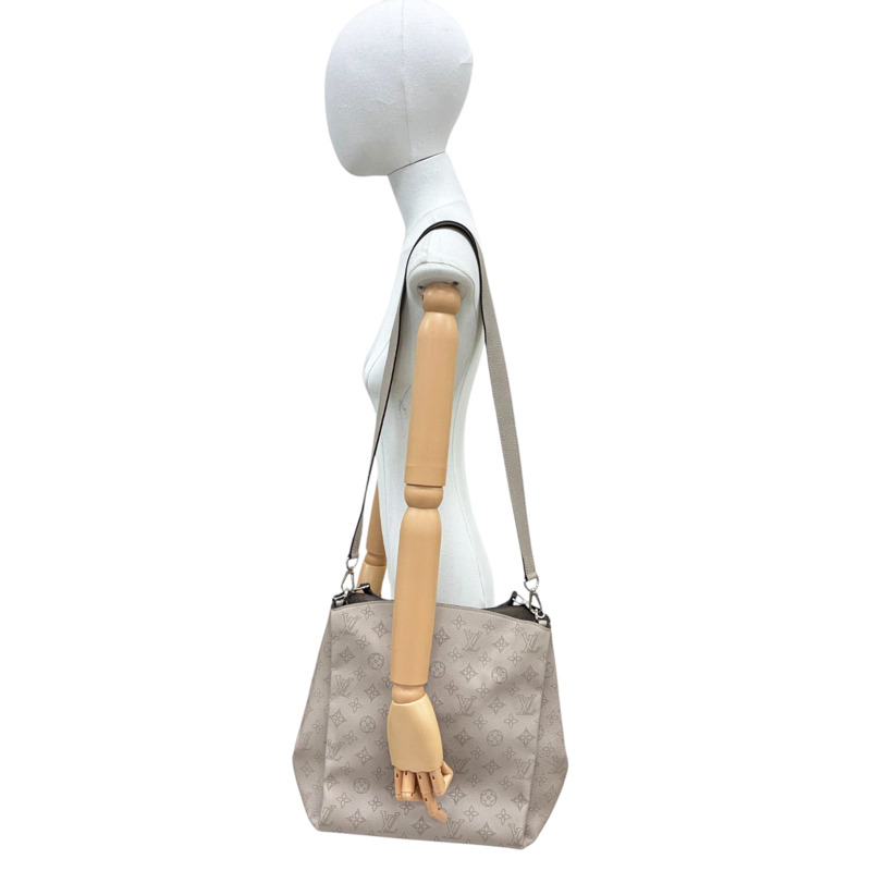灰色 Mahina 牛皮 Babylone PM 肩背包【LOUIS VUITTON LV 路易威登】 M50032-8