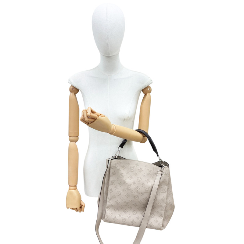 灰色 Mahina 牛皮 Babylone PM 肩背包【LOUIS VUITTON LV 路易威登】 M50032-9