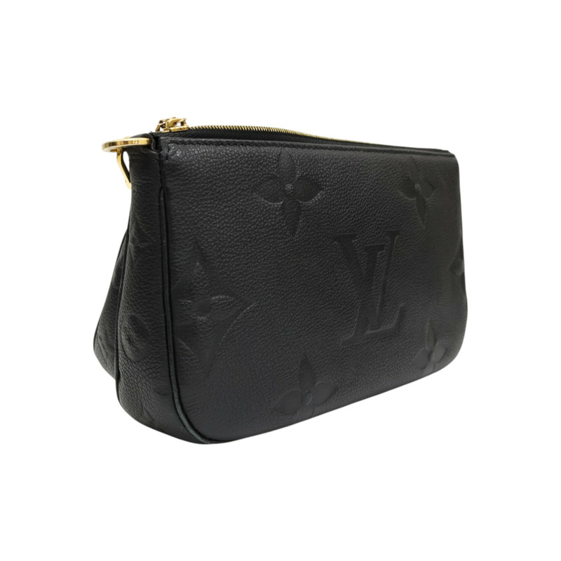 黑色 原花牛皮 Multi Pochette Accessoires 肩背包 M80399【LOUIS VUITTON LV 路易威登】 M80399-1