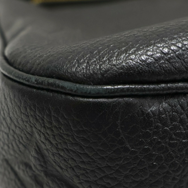 黑色 原花牛皮 Multi Pochette Accessoires 肩背包 M80399【LOUIS VUITTON LV 路易威登】 M80399-10