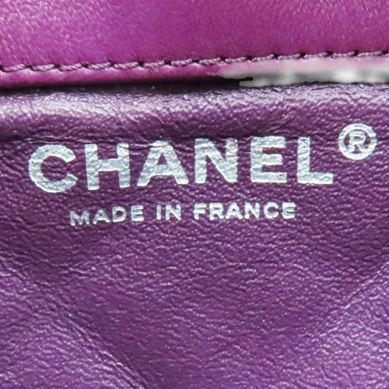 紫色 羊皮 Mineral Nights 銀釦【CHANEL 香奈兒】-5