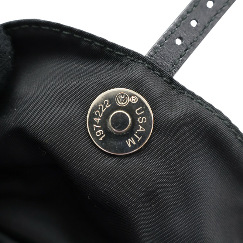 黑色 尼龍 Re-Nylon min 肩背包【PRADA普拉達】 1BH029-5