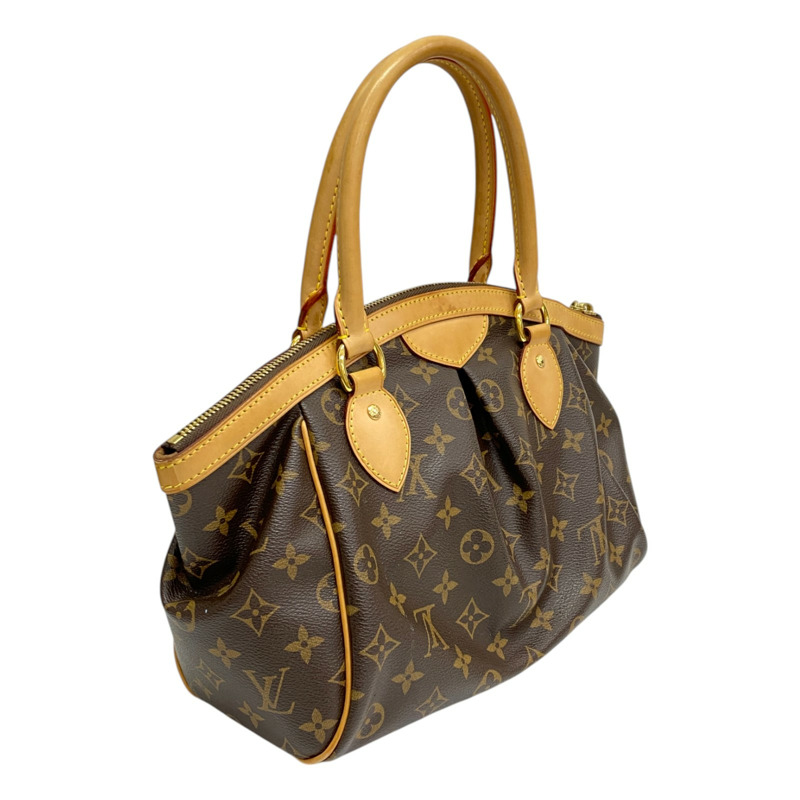 棕色 原花帆布 Tivoli PM 手提包 M40143【LOUIS VUITTON LV 路易威登】 M40143-1