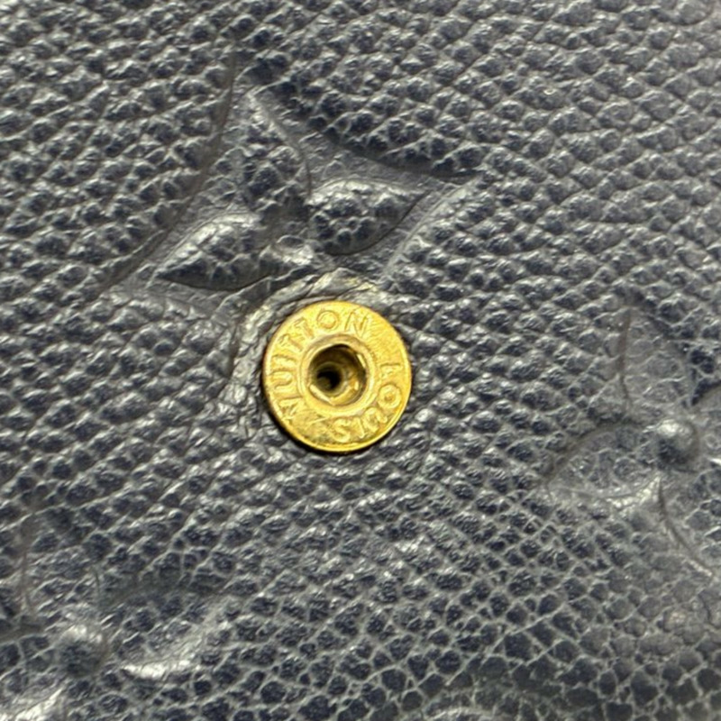 藍色 壓花牛皮 Pochette Cle 扣式 零錢包【LOUIS VUITTON LV 路易威登】 M62017-3