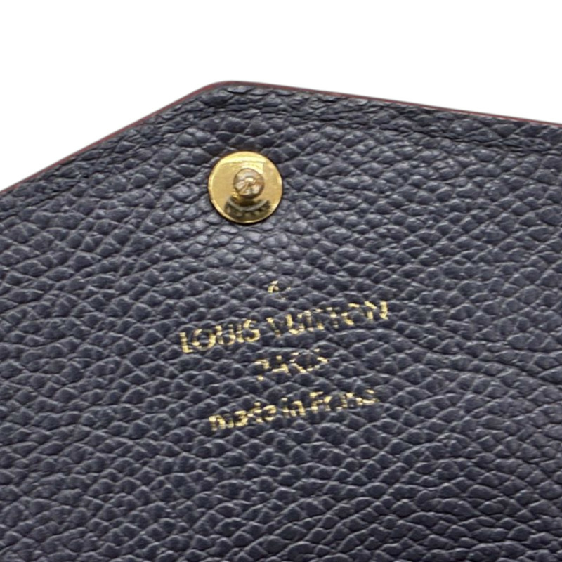 藍色 壓花牛皮 Pochette Cle 扣式 零錢包【LOUIS VUITTON LV 路易威登】 M62017-4