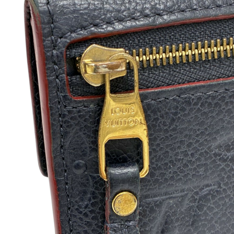 藍色 壓花牛皮 Pochette Cle 扣式 零錢包【LOUIS VUITTON LV 路易威登】 M62017-6