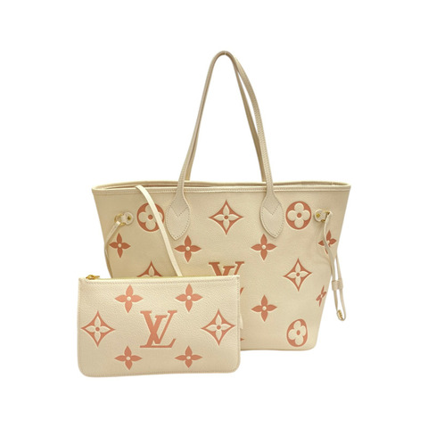 淺褐色 牛皮 Neverfull MM 肩背包 M21579【LOUIS VUITTON LV 路易威登】 M21579