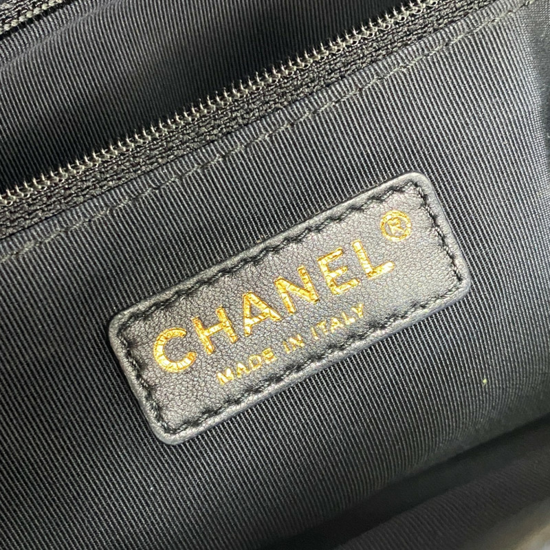 紅/黃/藍色 菱格紋 羊皮 肩背包【CHANEL 香奈兒】-4