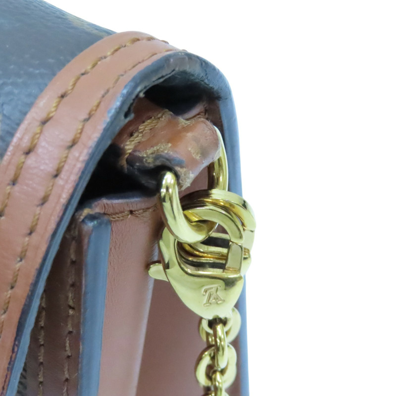 棕色 原花帆布 Dauphine 肩背包 M68746【LOUIS VUITTON LV 路易威登】 M68746-10