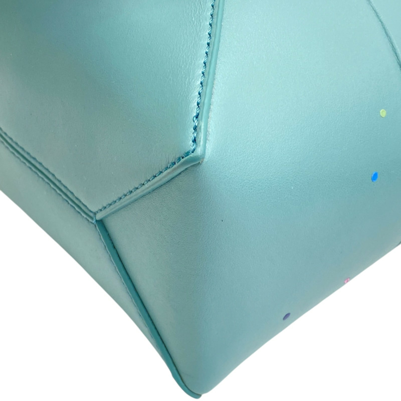 藍色 牛皮 Puzzlefold Tote Mini Suna Fujita聯名 肩背包【LOEWE 羅威】 A779V25X13-9