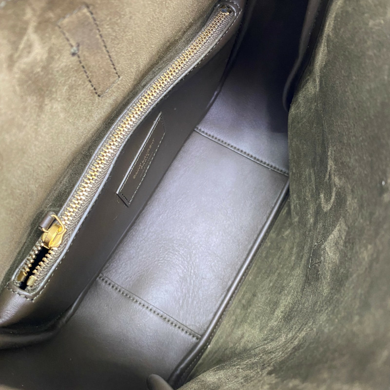 綠色 牛皮 LE 5A7小號 手提包 713938【SAINT LAURENT YSL 聖羅蘭 】 713938-2