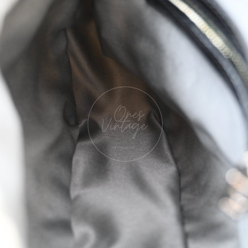 中古 芬迪 Fendi Mamma 法棍包 Baguette Knit Wool  針織羊毛手袋-22