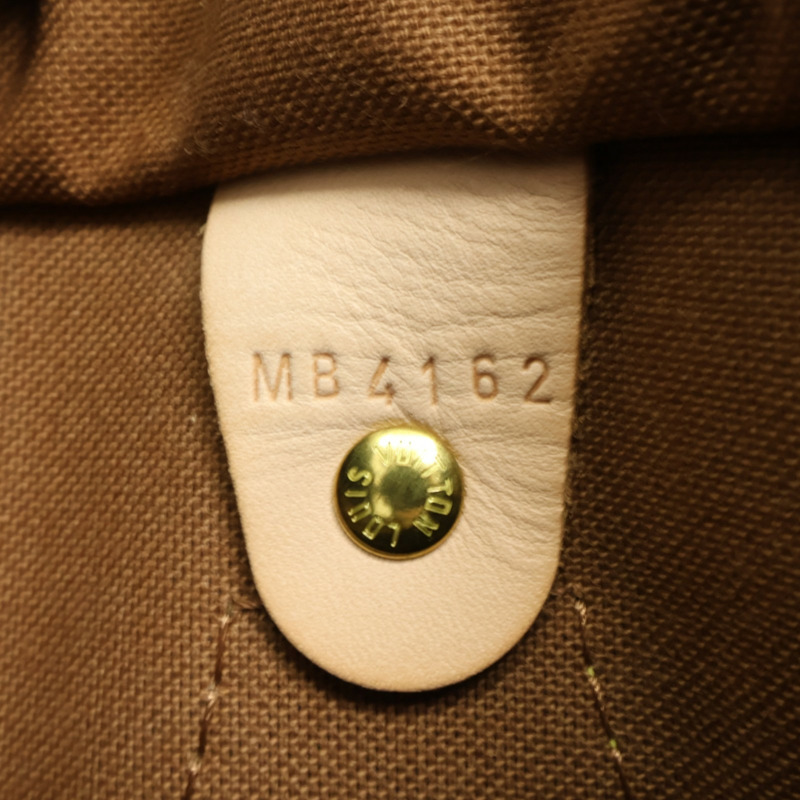 棕色 原花帆布 Speedy 25 手提包【LOUIS VUITTON LV 路易威登】 M41528-4