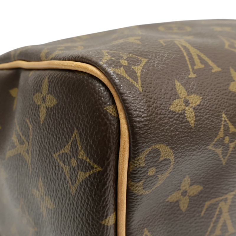 棕色 原花帆布 Speedy 25 手提包【LOUIS VUITTON LV 路易威登】 M41528-6