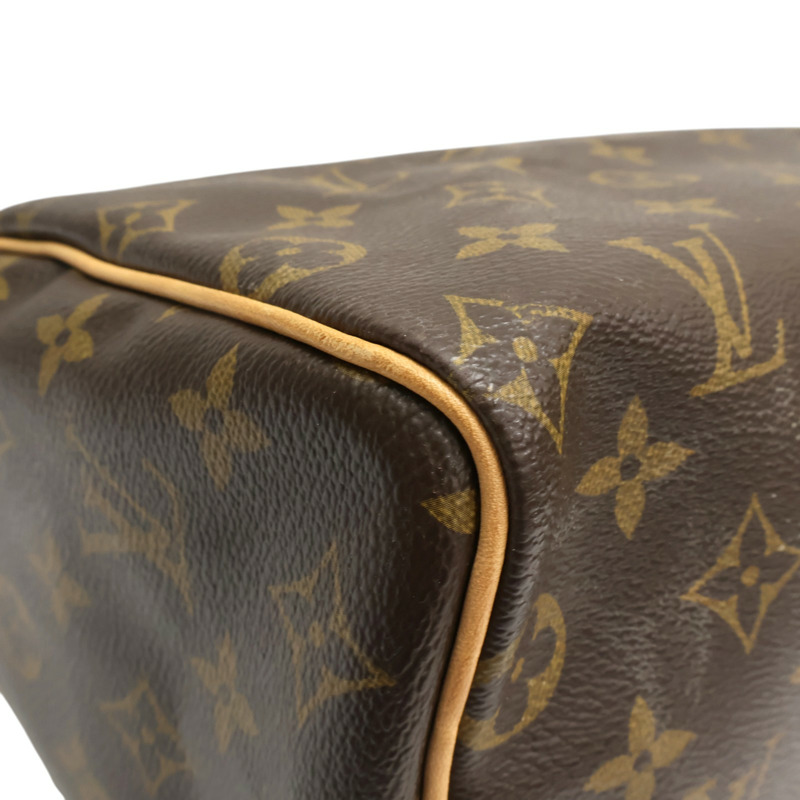 棕色 原花帆布 Speedy 25 手提包【LOUIS VUITTON LV 路易威登】 M41528-8