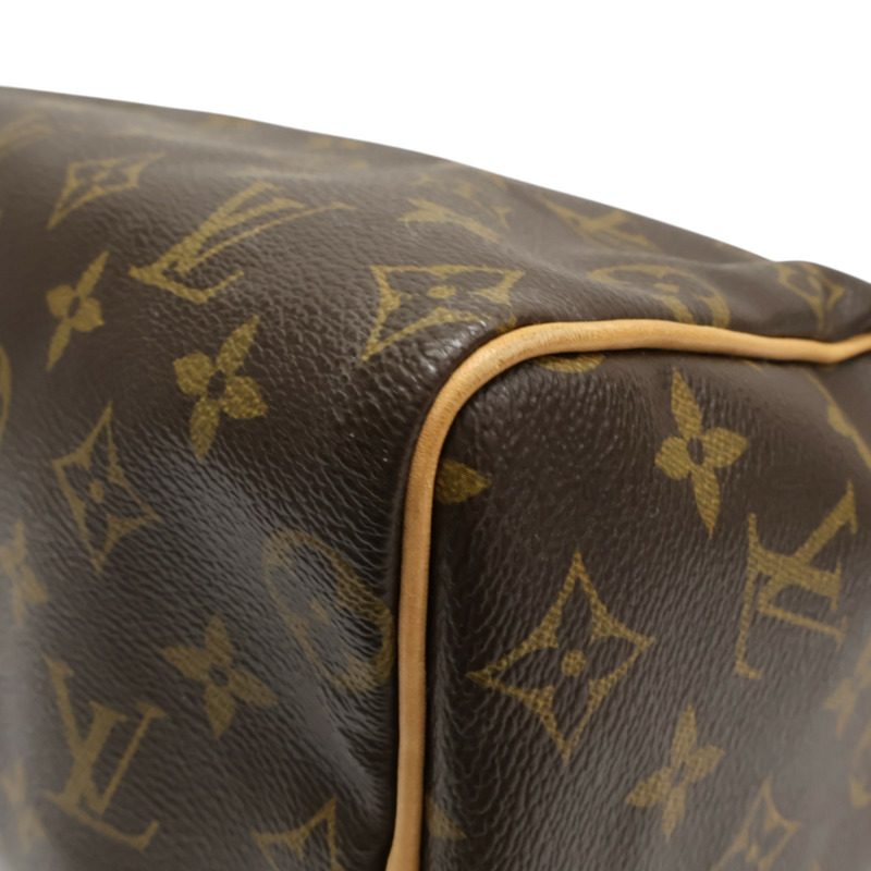 棕色 原花帆布 Speedy 25 手提包【LOUIS VUITTON LV 路易威登】 M41528-9