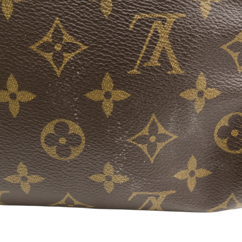 棕色 原花帆布 Speedy 25 手提包【LOUIS VUITTON LV 路易威登】 M41528-13