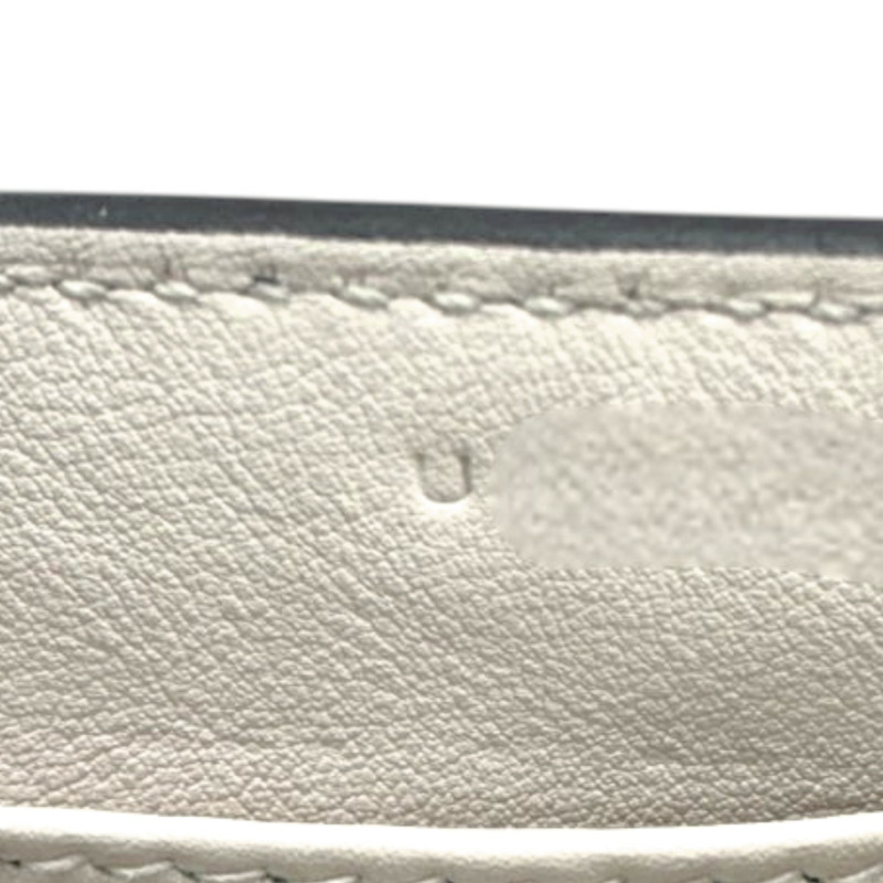 奶油白 Chevre山羊皮 Geta 肩背包 U刻【HERMES 愛馬仕】 H083052CC-5