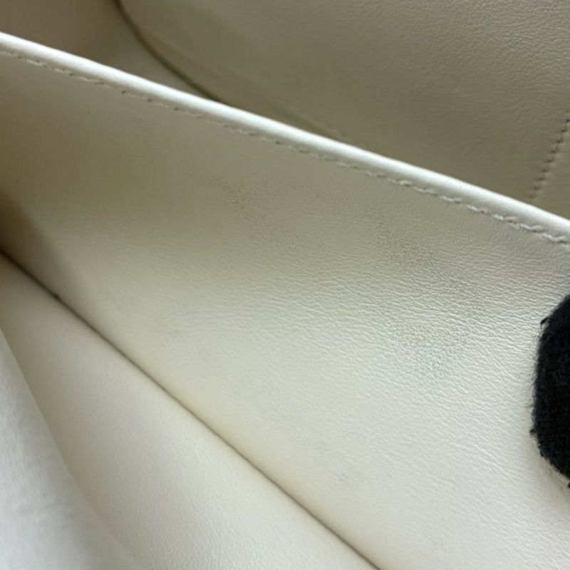 奶油白 Chevre山羊皮 Geta 肩背包 U刻【HERMES 愛馬仕】 H083052CC-11