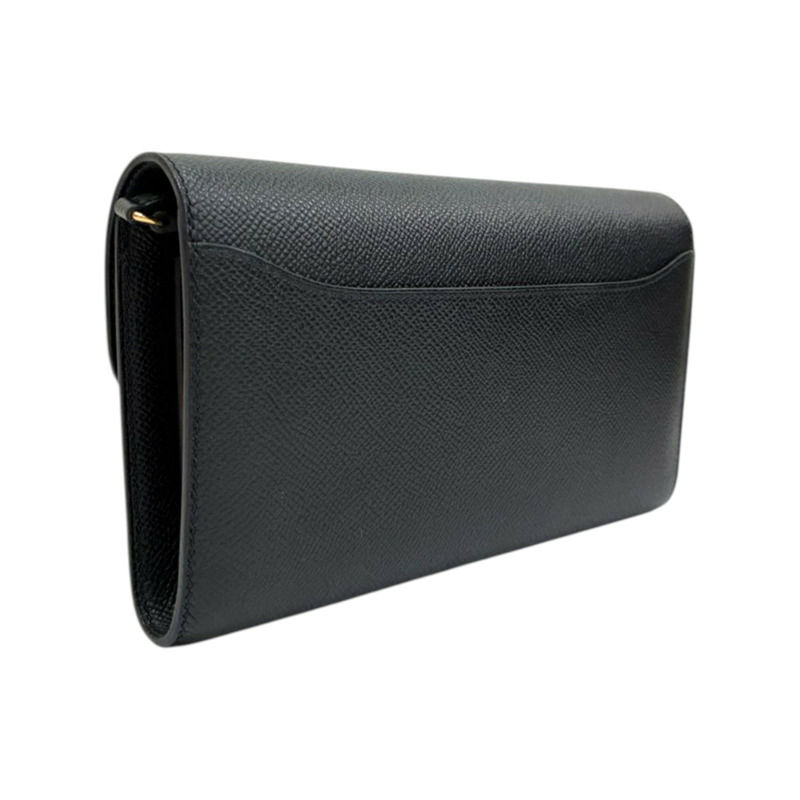 黑色 Epsom牛皮 Constance To Go 肩背包 Z刻 金釦【HERMES 愛馬仕】 H080125CD-1