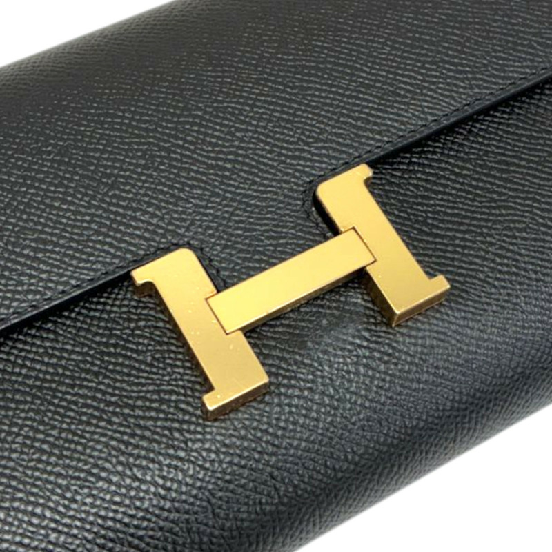 黑色 Epsom牛皮 Constance To Go 肩背包 Z刻 金釦【HERMES 愛馬仕】 H080125CD-5