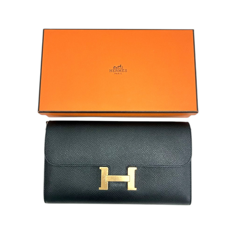 黑色 Epsom牛皮 Constance To Go 肩背包 Z刻 金釦【HERMES 愛馬仕】 H080125CD-7