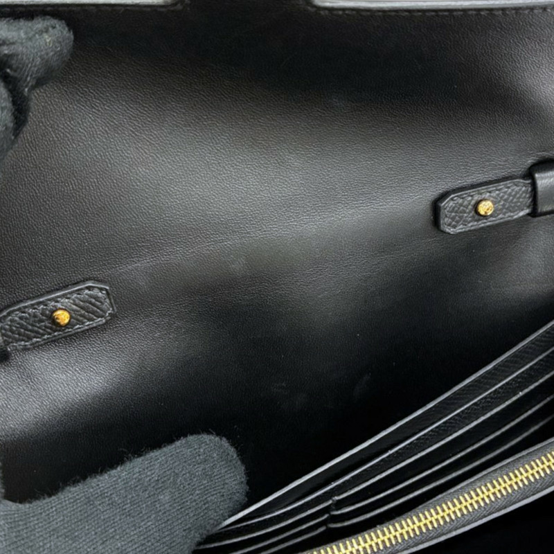 黑色 Epsom牛皮 Constance To Go 肩背包 Z刻 金釦【HERMES 愛馬仕】 H080125CD-10