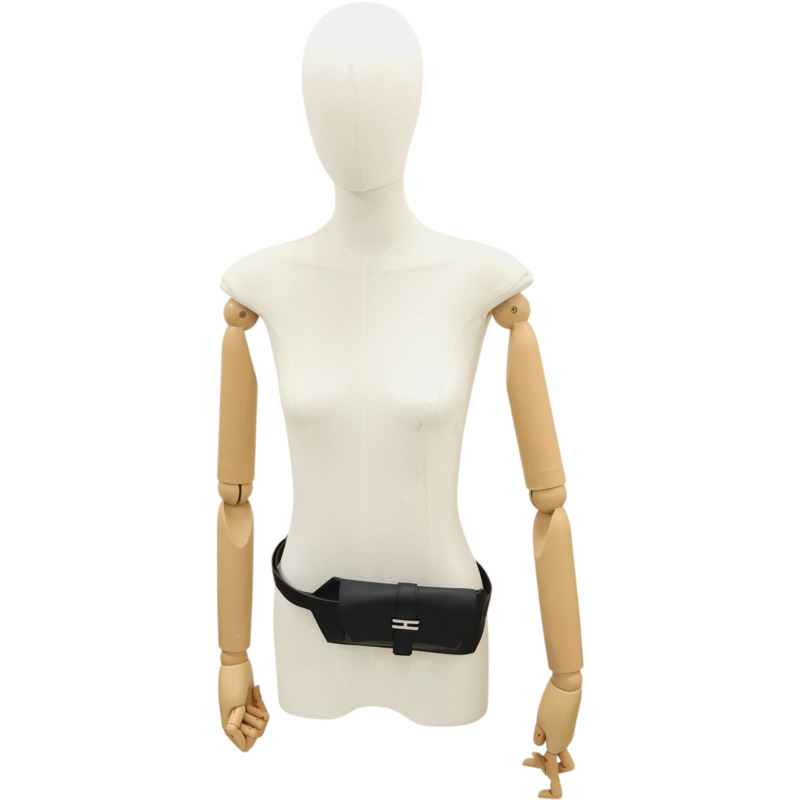 黑色 Swift牛皮 Elan Pocket 24 腰包 B刻【HERMES 愛馬仕】-8