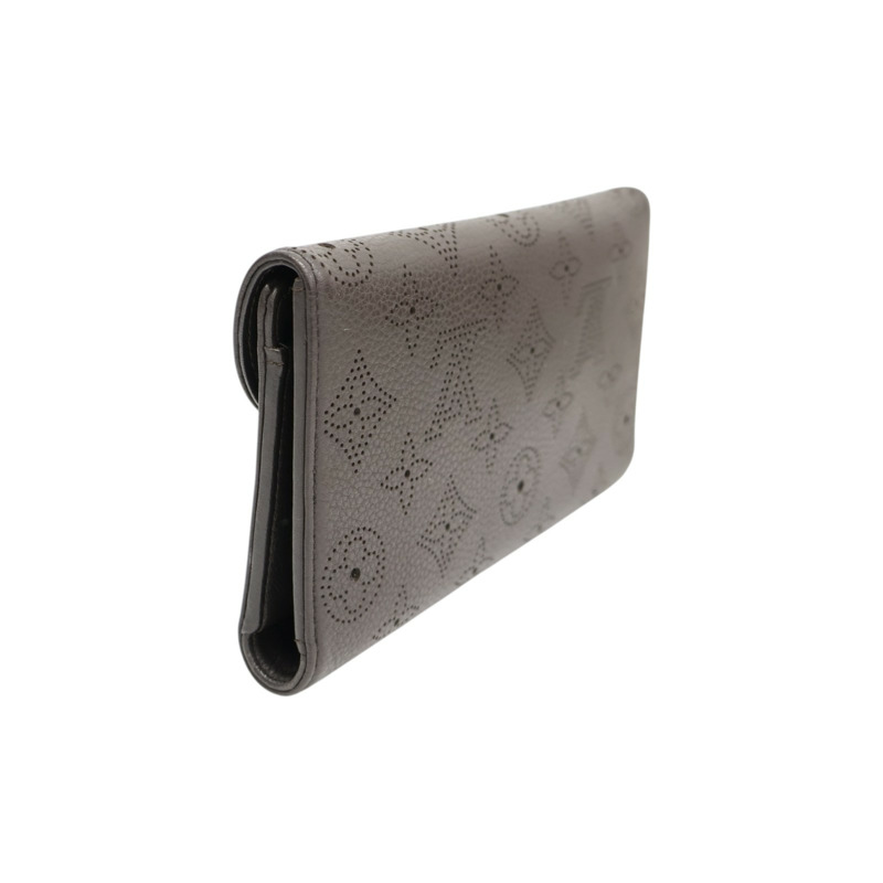 棕色 牛皮壓紋 三折長夾【LOUIS VUITTON LV 路易威登】 M95968-1