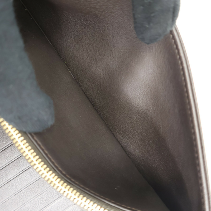 棕色 牛皮壓紋 三折長夾【LOUIS VUITTON LV 路易威登】 M95968-3