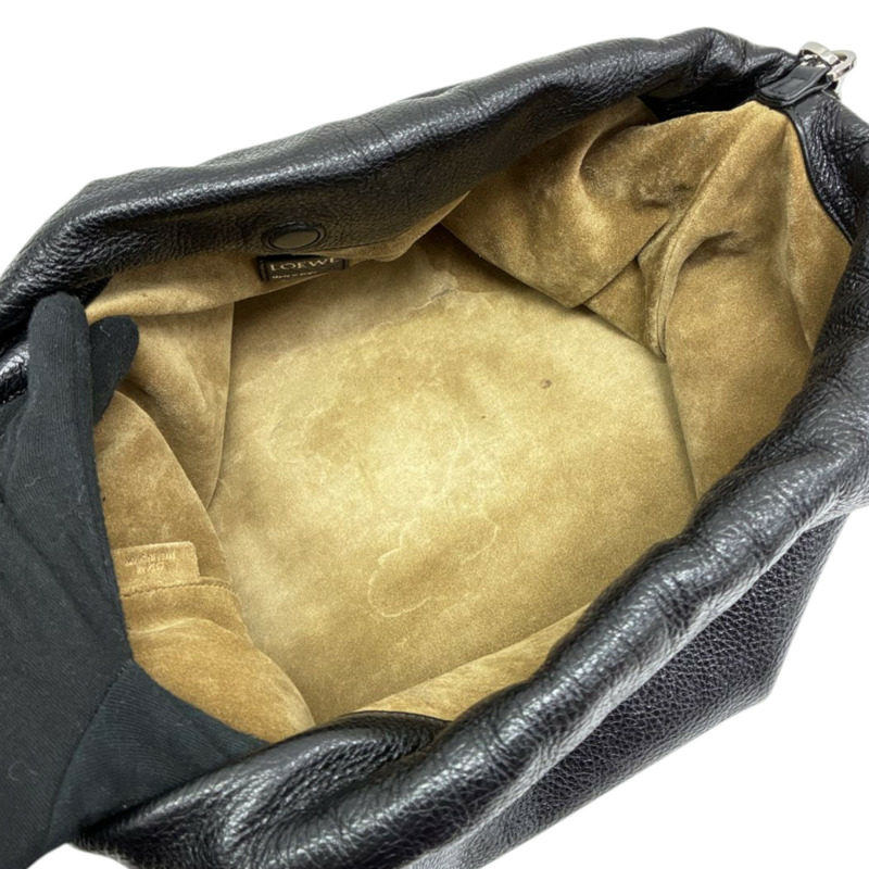 黑色 牛皮 Flamenco Purse 肩背包【LOEWE 羅威】 A411FCRXAP-110-2